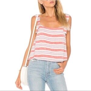 Lovers + Friends Maybe Monday Linen Top